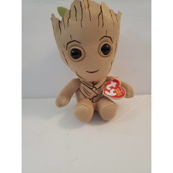 Ty Other - TY Beanie Babies GROOT 6" Plush - Marvel Guardians of the Galaxy Stuffed Toy